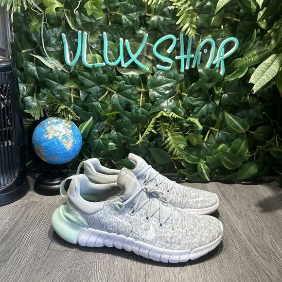 Nike Free Run RN 5.0 Next Nature Shoes Womens 9.5 Grey Running Athletic READ - Picture 1 of 10